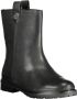 Ralph Lauren Slip-on Leren Enkellaarzen Zwart Dames - Thumbnail 2