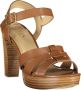 Lauren Ralph Lauren Sandalen Soffia Sandals Heel Sandal in bruin - Thumbnail 4
