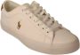 Polo Ralph Lauren Leren Longwood Sneakers met Multicolor Paardenborduursel White Heren - Thumbnail 6