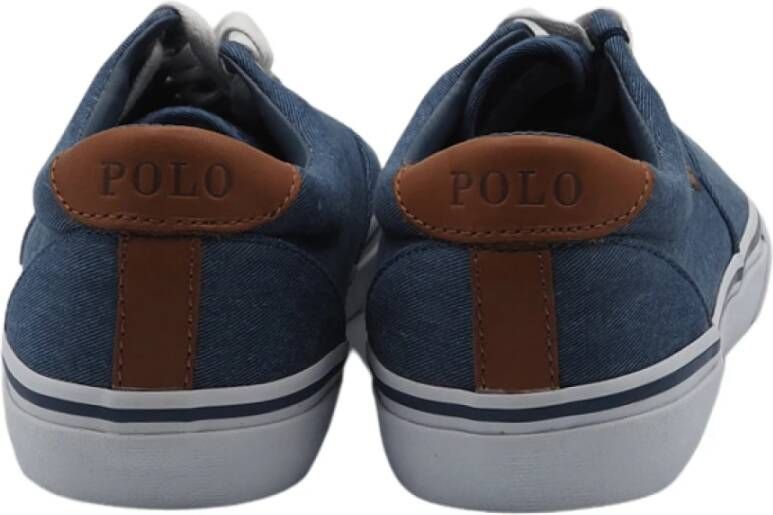 Ralph Lauren Sneakers heren canvas blauw 40 Blauw