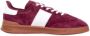 Polo Ralph Lauren Sportieve Bordeauxrode Suède Heren Sneakers Red Heren - Thumbnail 7