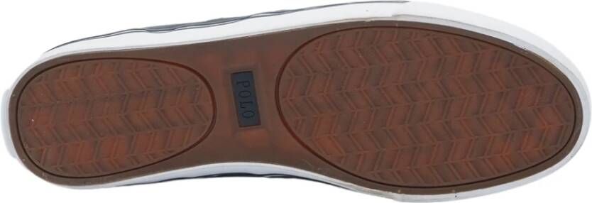 Ralph Lauren Sneakers van blauw leer 40 Blauw