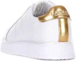 Ralph Lauren Dames Leren Sneakers Wit Dames