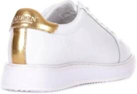 Ralph Lauren Dames Leren Sneakers Wit Dames