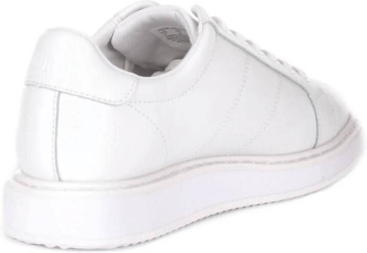 Ralph Lauren Witte Leren Sneakers met Logo Detail Wit Dames