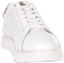 Ralph Lauren Witte Leren Sneakers met Dierenprint Details White Dames - Thumbnail 8