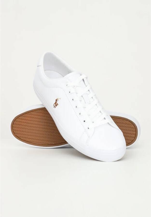 Ralph Lauren Witte casual lage profiel sneakers Wit Heren