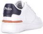 POLO RALPH LAUREN Master Crt Low Top Lage sneakers Leren Sneaker Heren Wit - Thumbnail 10