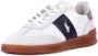 POLO RALPH LAUREN Ralph Lauren Lage Sneakers Heren Heritage Area Maat: 40 Materiaal: Leer Kleur: Wit - Thumbnail 14