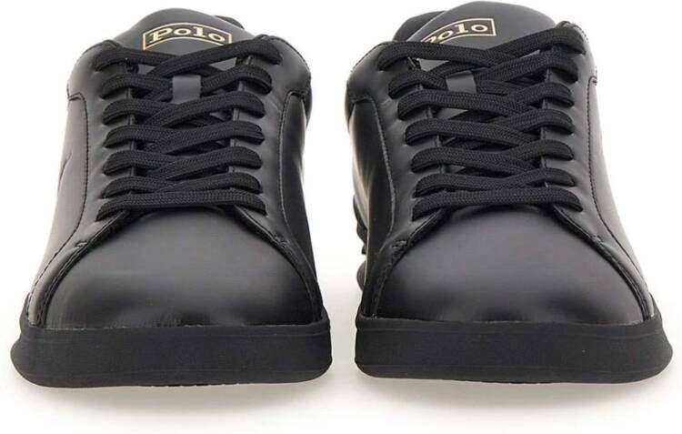 Ralph Lauren Zwarte Sneakers Polo Collectie Zwart Heren