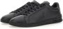 POLO RALPH LAUREN Hrt Ct Ii Top Lace Lage sneakers Leren Sneaker Heren Zwart - Thumbnail 7