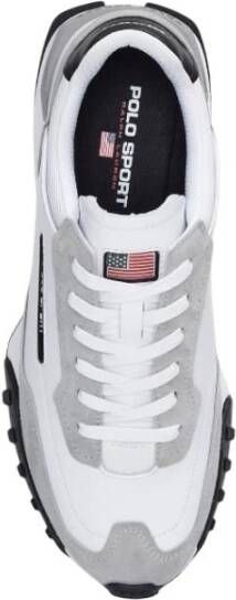 Ralph Lauren Sportieve grijs-witte sneakers