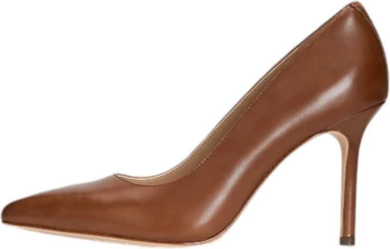 Ralph Lauren Stijlvolle Decollete Schoenen voor Vrouwen Brown Dames