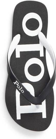 Ralph Lauren Stijlvolle Japanse Sandalen Black Heren