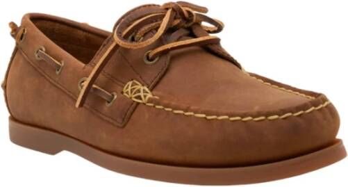 Ralph Lauren Stijlvolle Loafers voor Heren Brown Heren