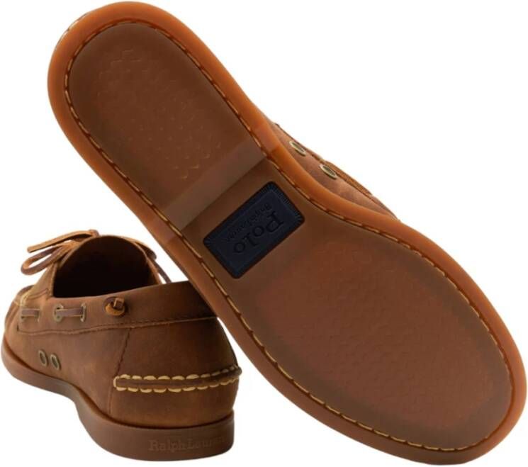 Ralph Lauren Stijlvolle Loafers voor Heren Brown Heren