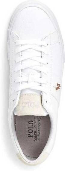 Ralph Lauren Stijlvolle Sneakers voor Actieve Levensstijl White Heren