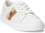 LAUREN RALPH LAUREN Lage Sneakers Dames Janson Ii Low Top Lace Maat: 39 Materiaal: Leer Kleur: Wit - Thumbnail 11