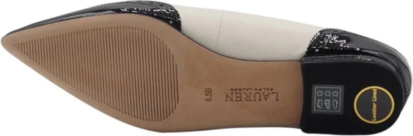 Ralph Lauren Two-Tone Patent Ballerina