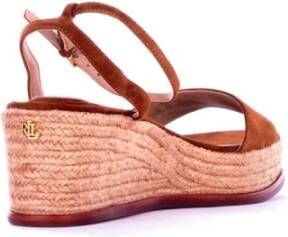 Ralph Lauren Wedges Brown Dames