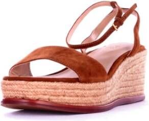 Ralph Lauren Wedges Brown Dames