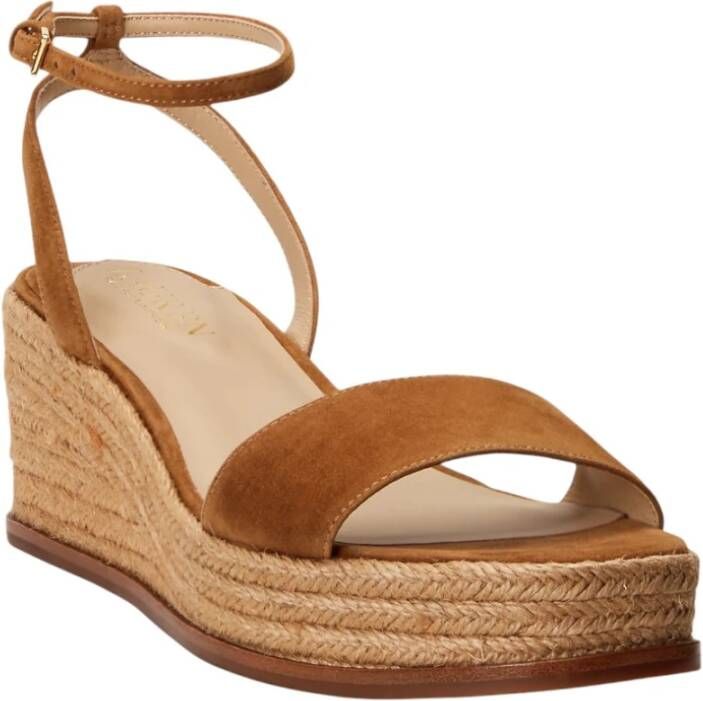 Ralph Lauren Wedges Brown Dames