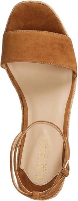 Ralph Lauren Wedges Brown Dames