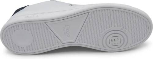Ralph Lauren White Pony Blue Sneakers