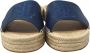 Ralph Lauren Blauwe Polly Leren Espadrilles Schoenen Blue Dames - Thumbnail 6