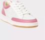 Ralph Lauren Wit roze sneakers Hailey VI - Thumbnail 2
