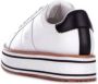 Ralph Lauren Sneaker Amelia in leer met plateau White Dames - Thumbnail 9