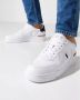 Ralph Lauren Witte leren sneakers Masters Court - Thumbnail 2