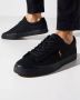 Ralph Lauren Zwarte sneakers met logo - Thumbnail 2