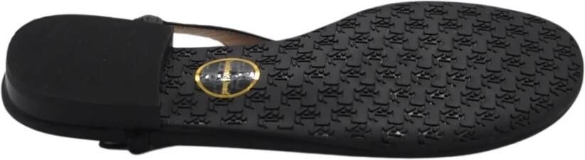 Ralph Lauren Zwarte teenslippers Lauren 36.5 BLK