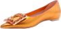 Ras Novazembla Ballerina's Stijlvolle Comfortabele Platte Schoenen Orange Dames - Thumbnail 4