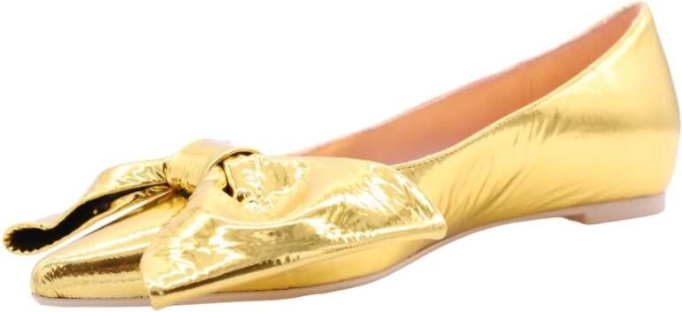Ras Elegant Ballerina Flats Yellow Dames