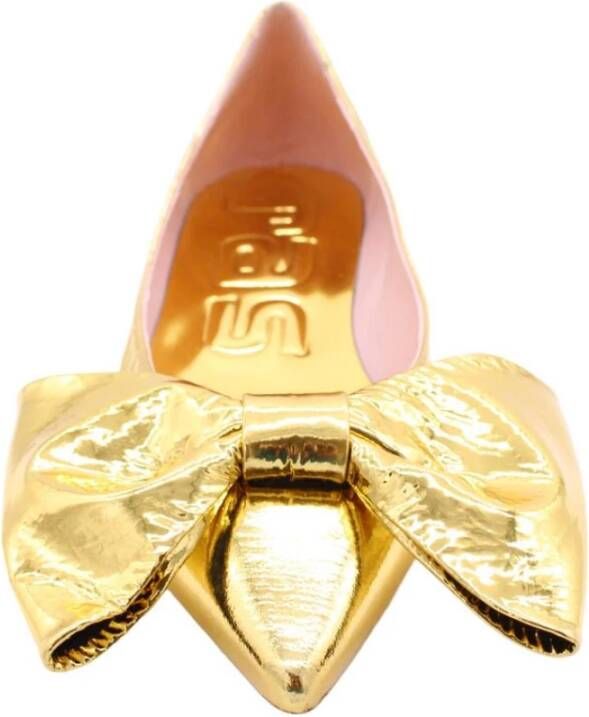 Ras Elegant Ballerina Flats Yellow Dames