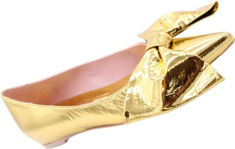 Ras Elegant Ballerina Flats Yellow Dames