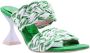 Ras Heeled Mules Groen Dames - Thumbnail 11