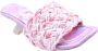 Ras Stijlvolle Heeled Mules Pink Dames - Thumbnail 10