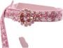 Ras Elegante High Heel Sandalen Pink Dames - Thumbnail 7