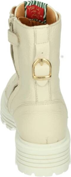 Red Rag Beige Leren Meisjes Mid Schoenen