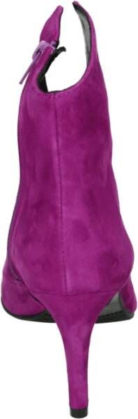 Red Rag Roze Westernlaars Suède Rubberen Zool
