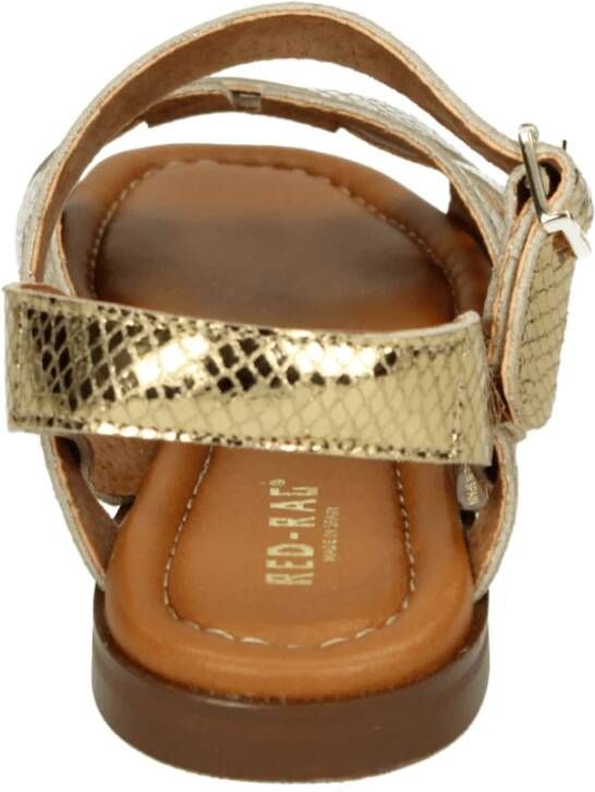 Red Rag Sportieve Gouden Sandalen met Rubberen Zool