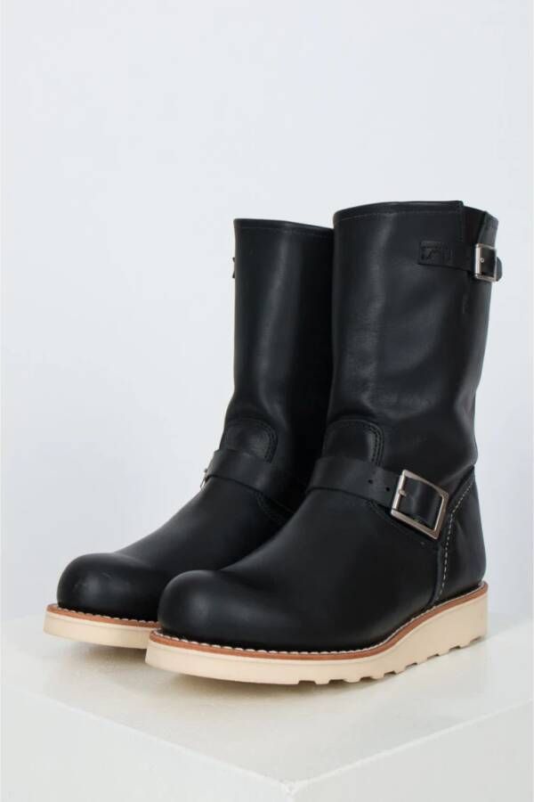 Red Wing Shoes Klassieke Ingenieurslaarzen Black Dames Schoenen