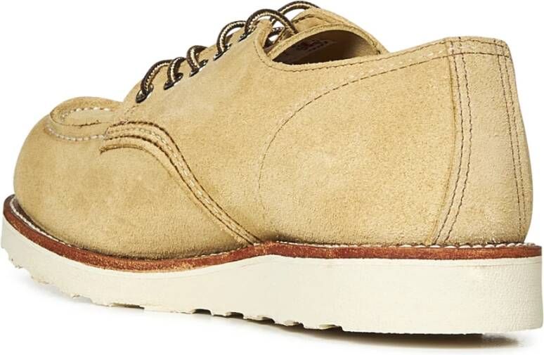 Red Wing Shoes Beige Ballerina`s met Tubulaire Sluiting