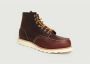 Red Wing Shoes Klassieke MOC Toe Briar Oil Slick Boots Bruin Heren - Thumbnail 7