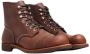 Red Wing Shoes Iron Ranger 8111 Bernstein Heren 6-inch laarzen in Oxblood Mesa leer Brown Heren - Thumbnail 8