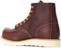 Red Wing Shoes Herenlaarzen van leer met rubberen zool Brown Heren - Thumbnail 3