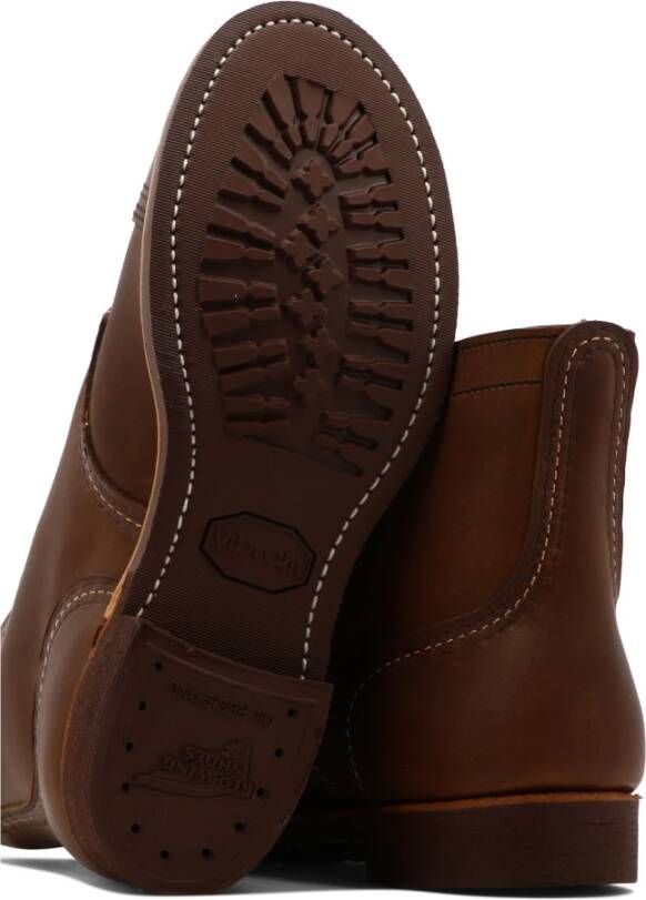 Red Wing Shoes Bruine Enkellaarzen voor Mannen